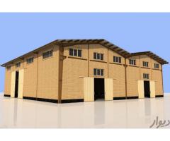 6200 متر کارخانه فاز غذایی شهرک صنعتی چناران