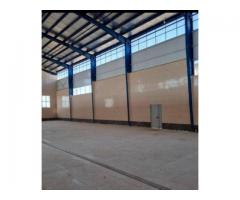 سالن صنعتی با پروانه در ابتدای شهرک صنعتی توس