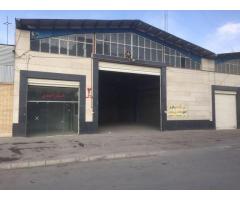 اجاره 500 متر سالن 150 متر محوطه شهرک صنعتی مشهد