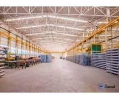 فروش سوله و کارخانه غذایی در شهرک صنعتی کاویان